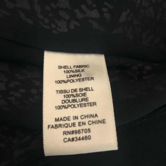 Rebecca Taylor Static Print Silk Dress - Picture 7 of 8